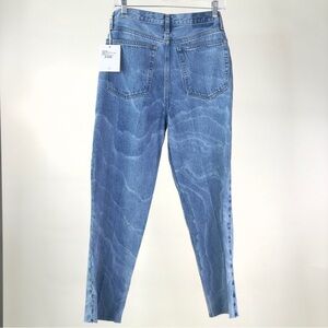 NWT ÉTICA Carine True Straight  Crop Desert Cliff Jeans Size 27